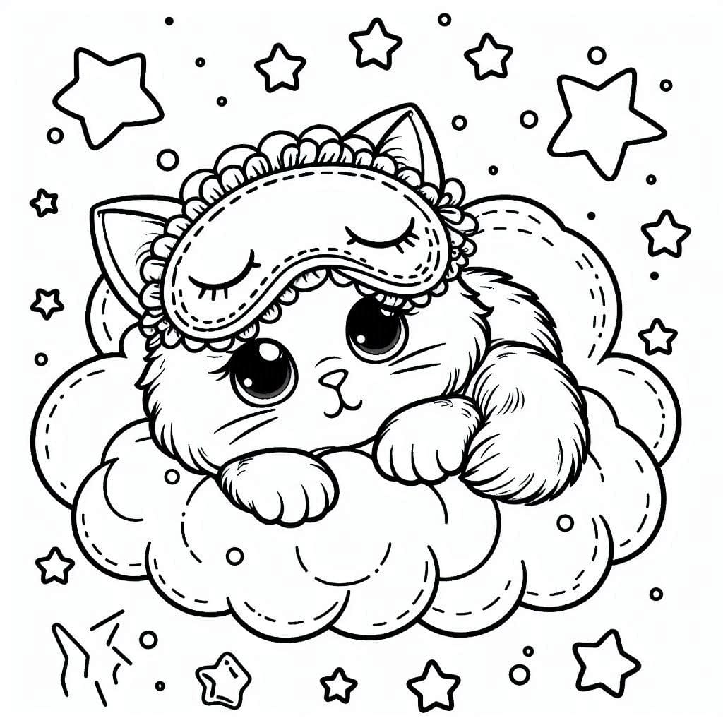 Coloring pages of cats
